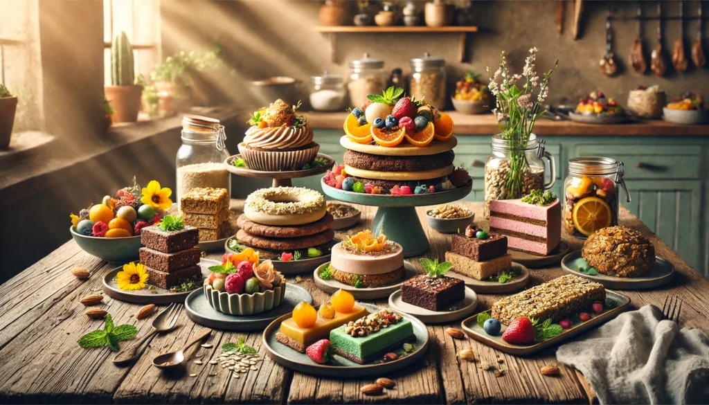 Vegan and gluten-free desserts