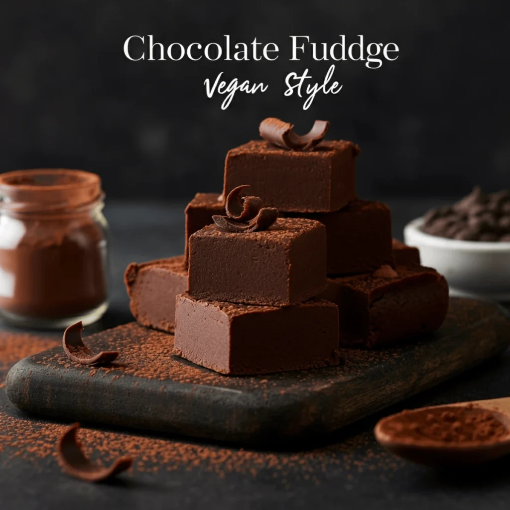 Chocolate Fudge Vegan Style
