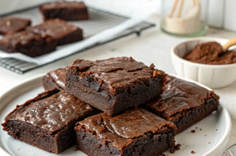The Ultimate Vegan Sugar-Free Chocolate Brownie Recipe