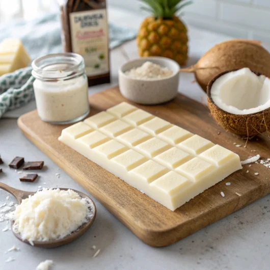 Vegan Sugar-Free White Chocolate