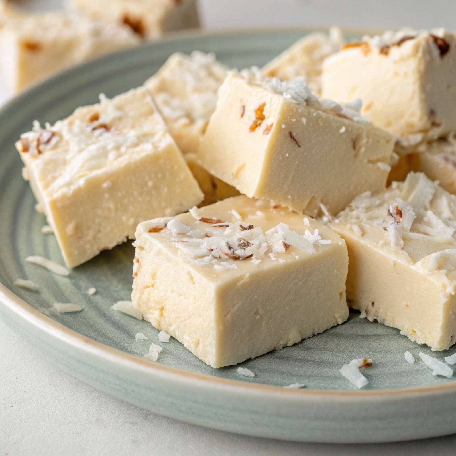 Coconut Cream Fudge